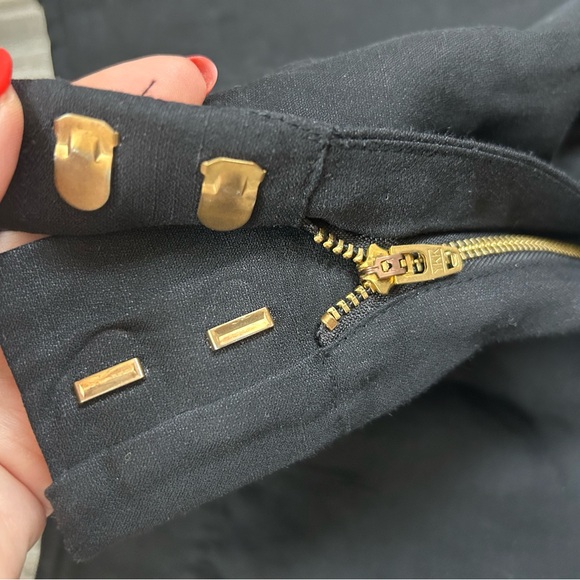 Derek Lam 10 Crosby Wide Legged Cropped Trousers - viscose/linen - Picture 4 of 4